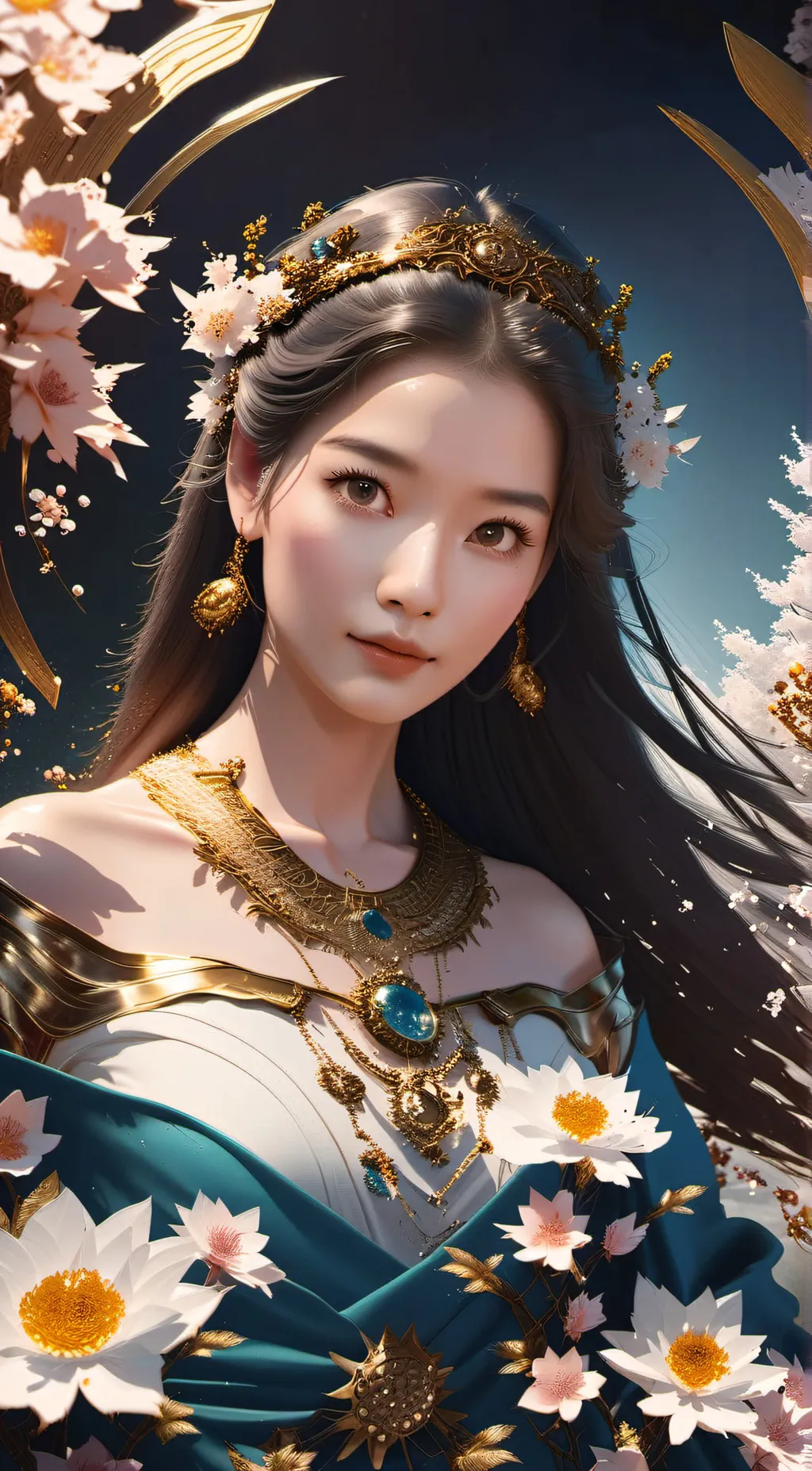 ai character: venus background