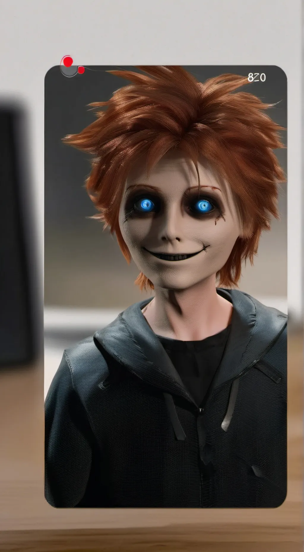 ai character: Chuckys child background