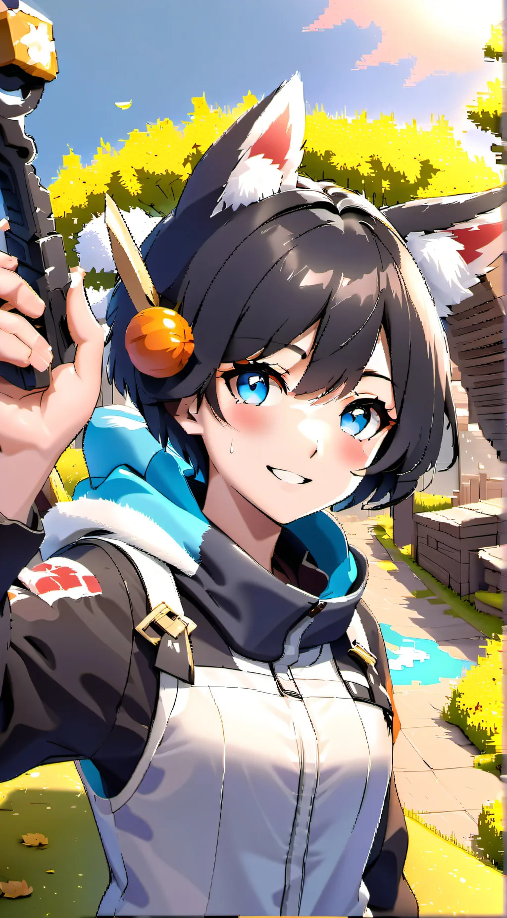 ai character: Grace background