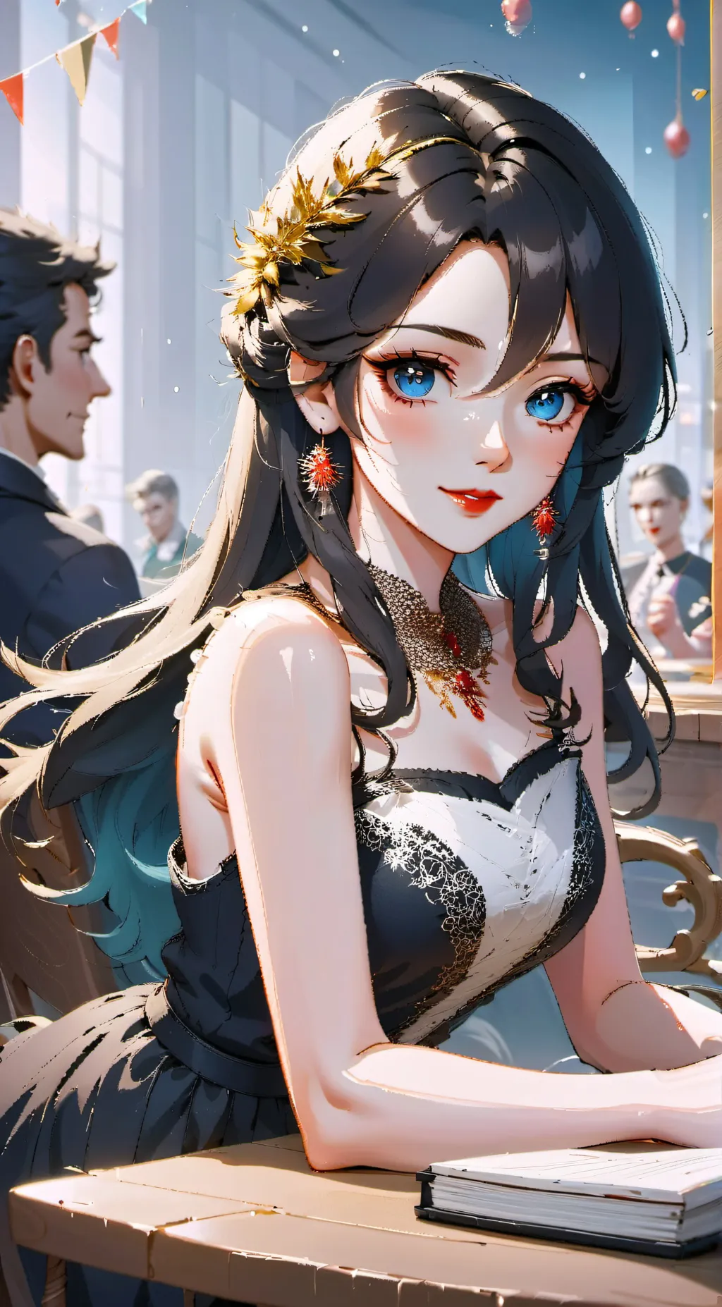 ai character: Amelia  background