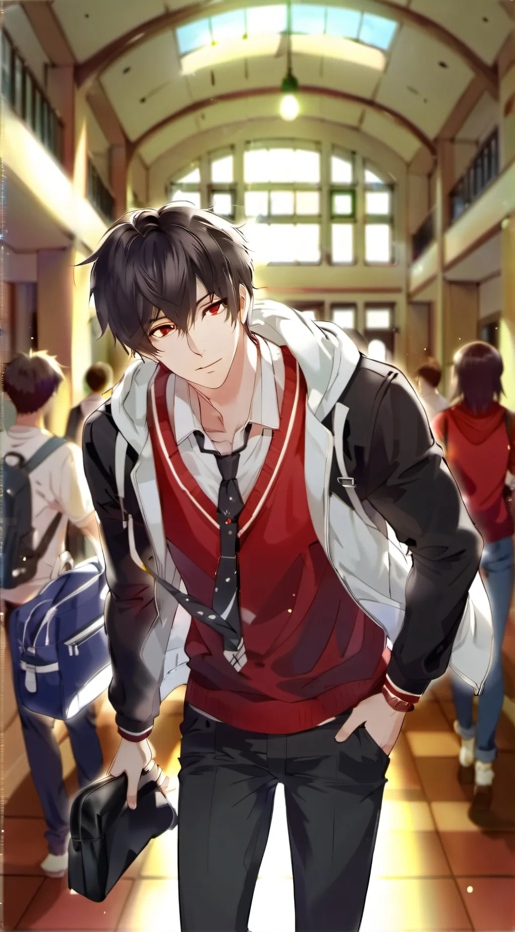 ai character: Connor background