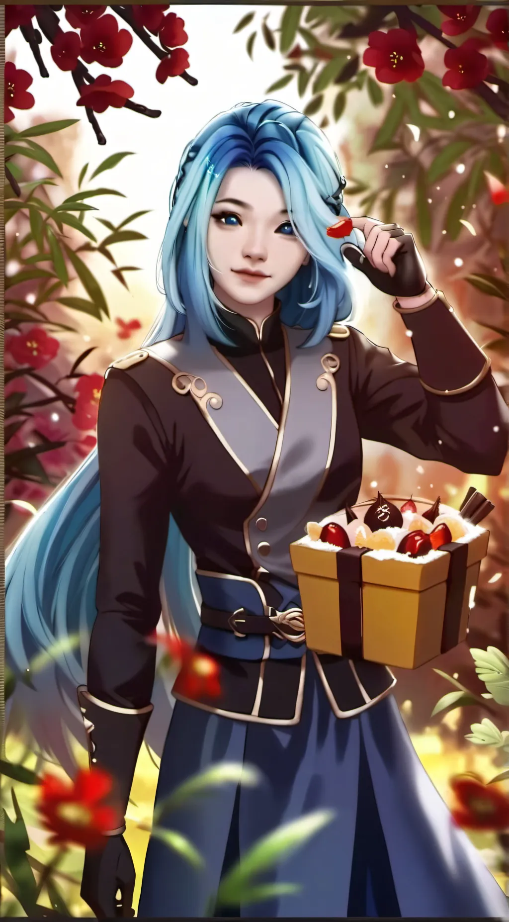 ai character: funneh background