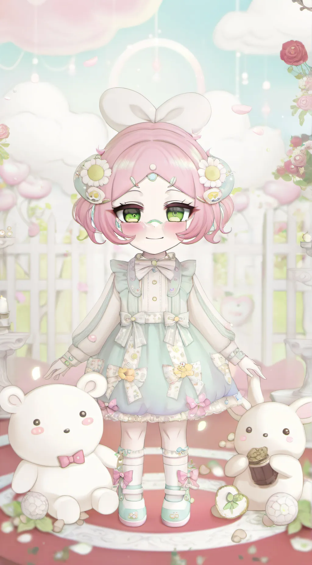 ai character: Leo background