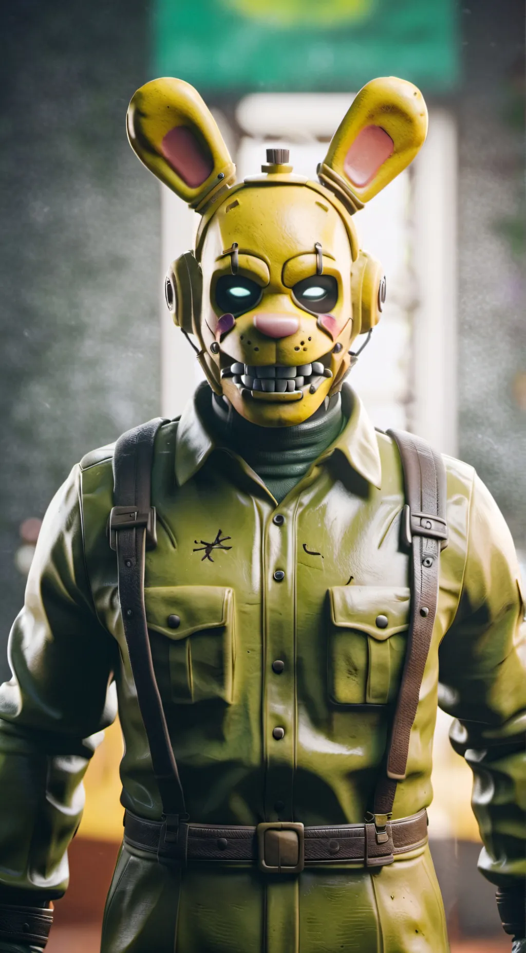 ai character: Springtrap  background