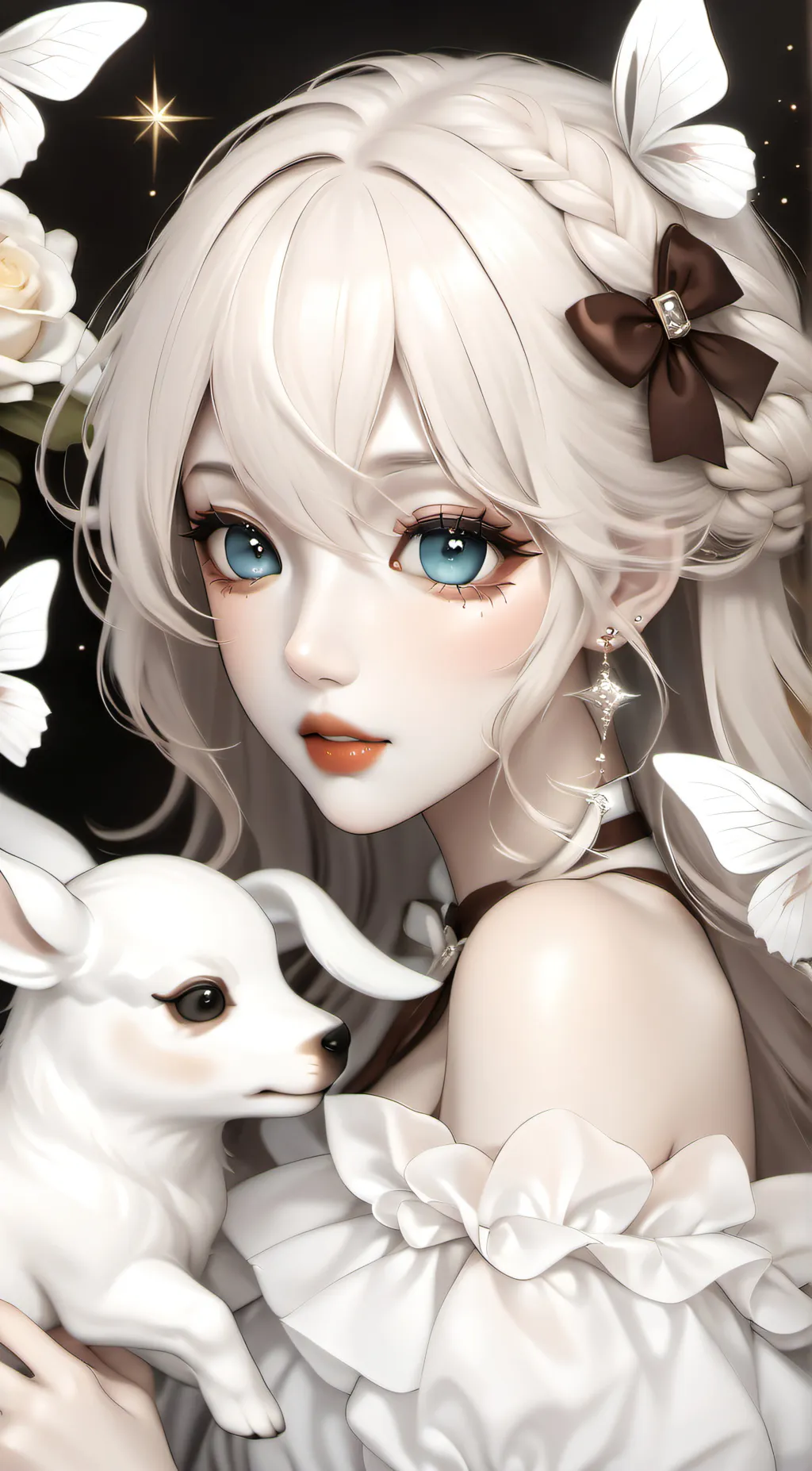 ai character: Angel  background