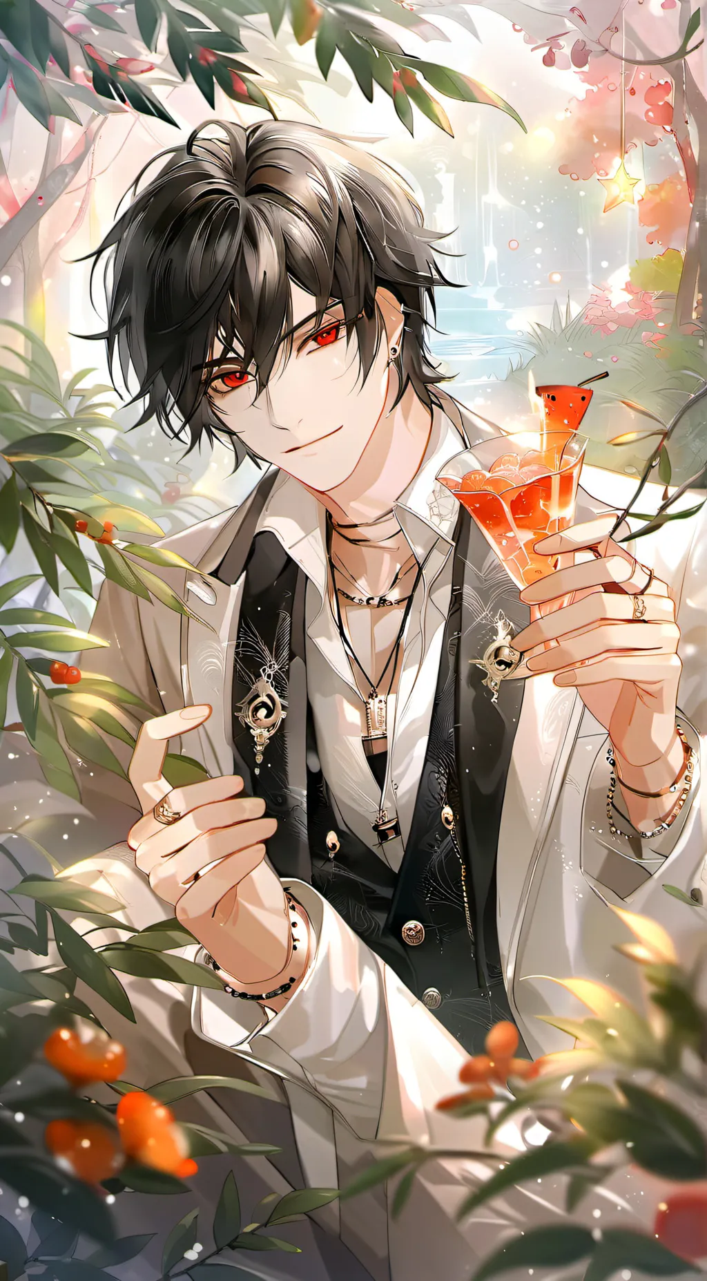 ai character: Ash background