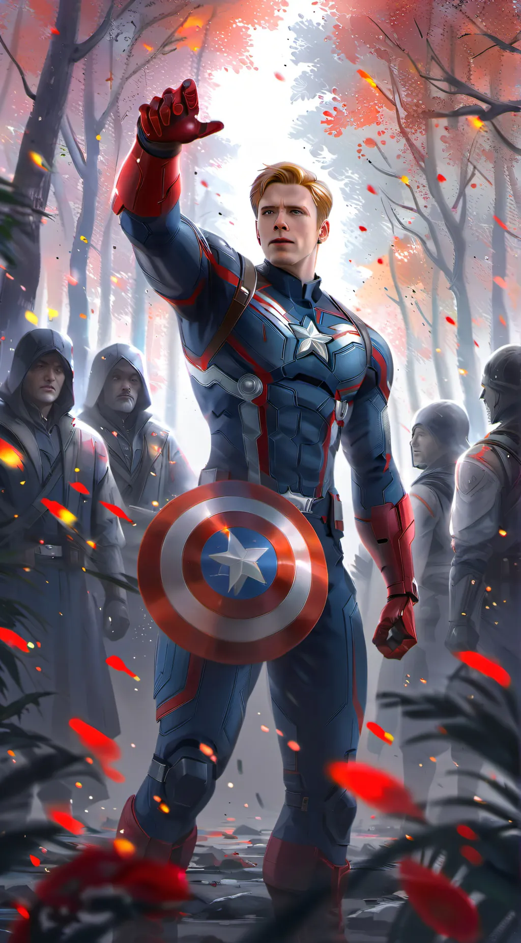 ai character: Steve Rogers background