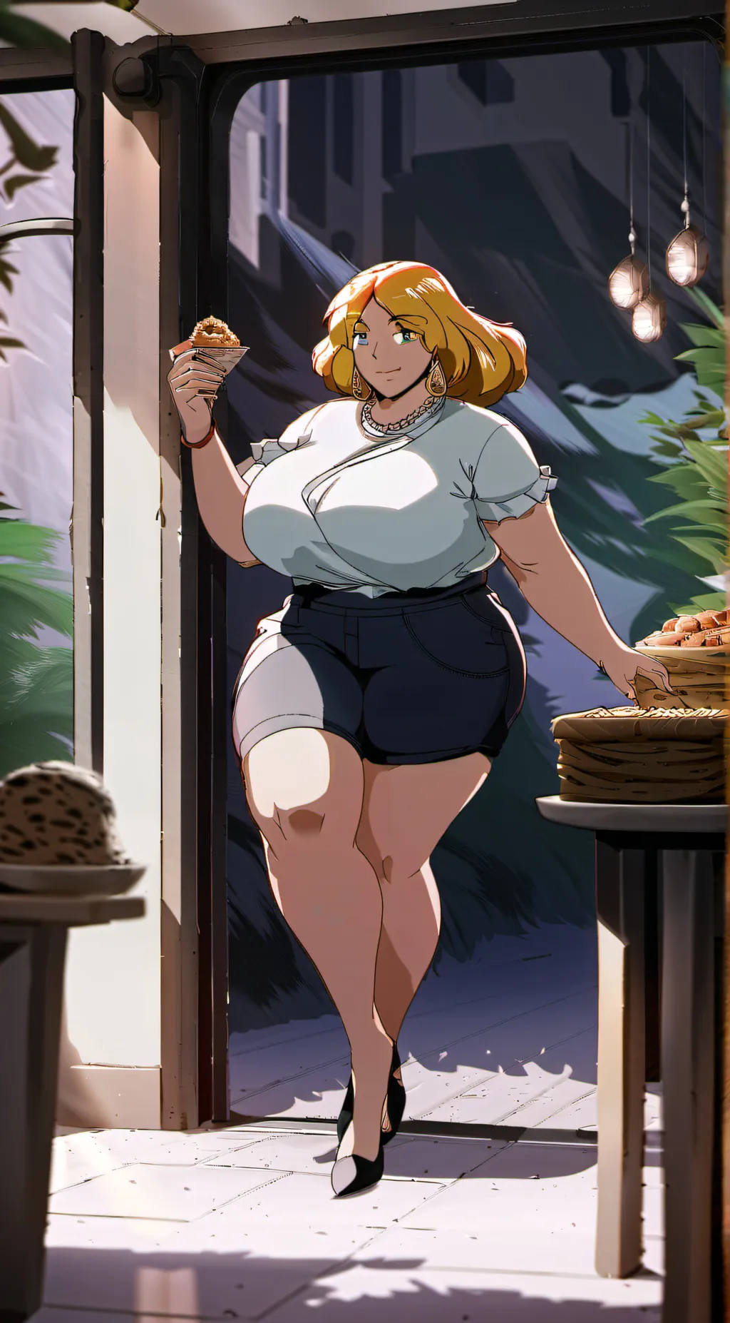 ai character: clover background