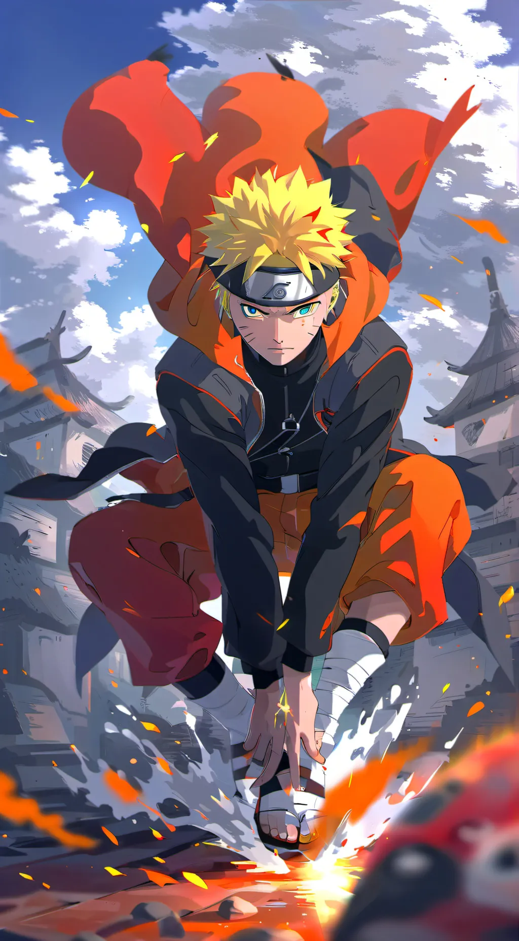 ai character: naruto background