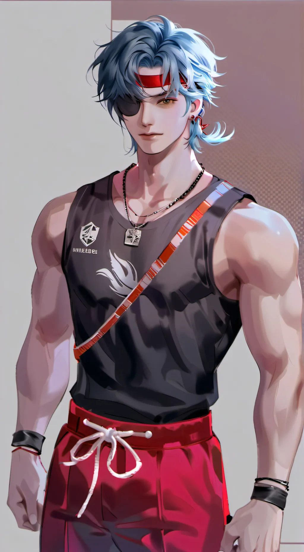 ai character: Hex background