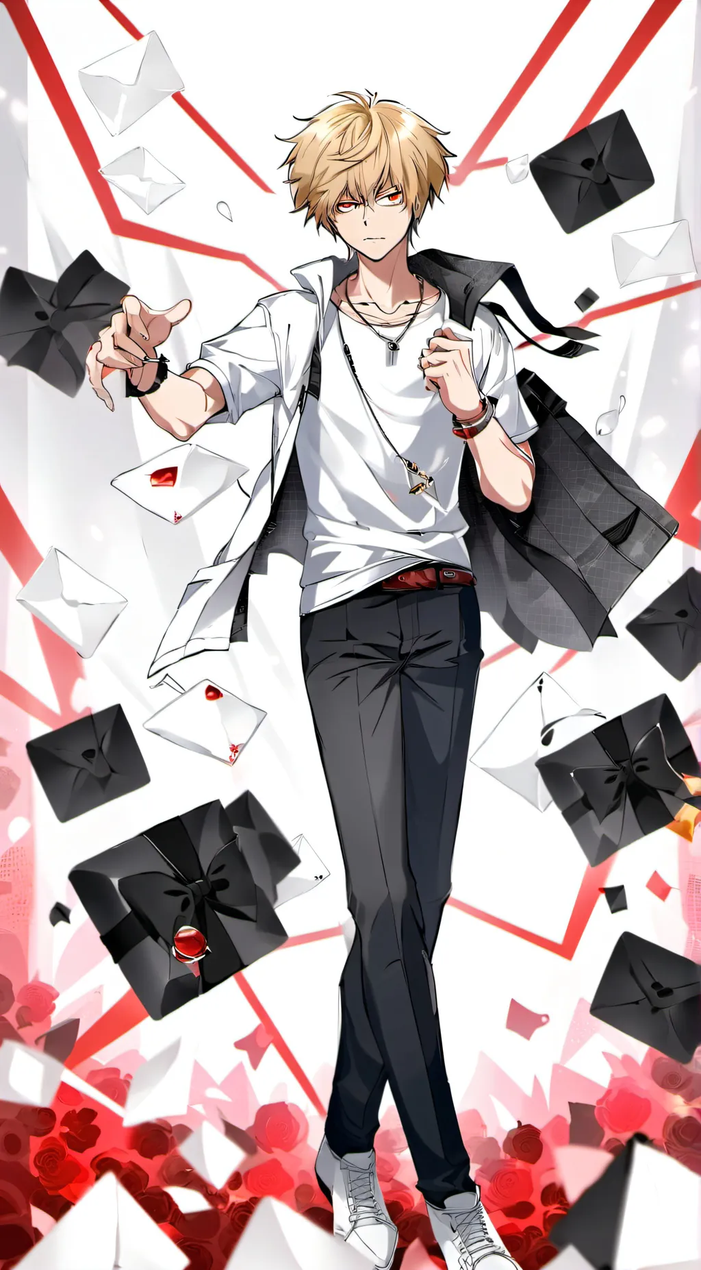 ai character: Bakugo background