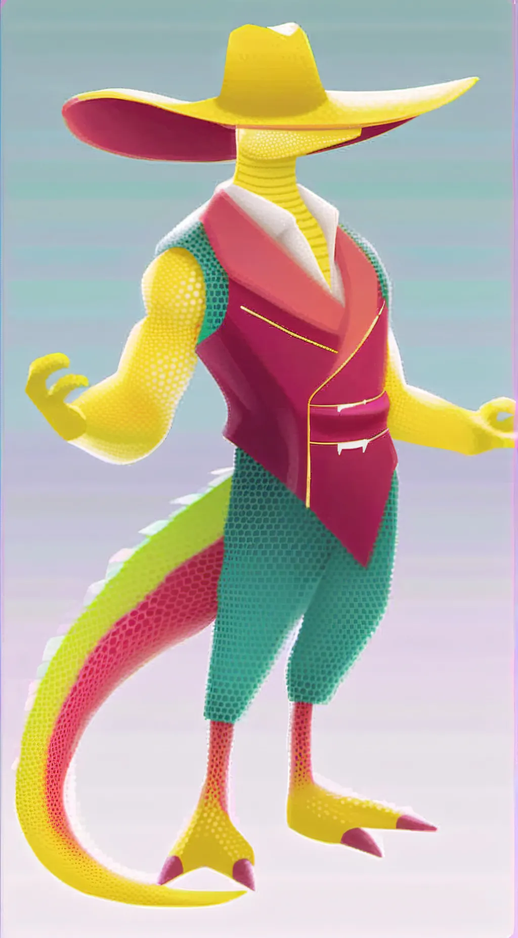 ai character: Gummigoo background