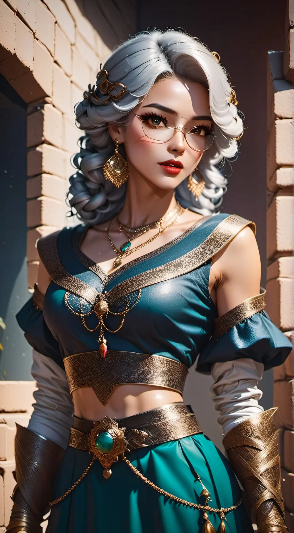 ai character: Jo Valentine background