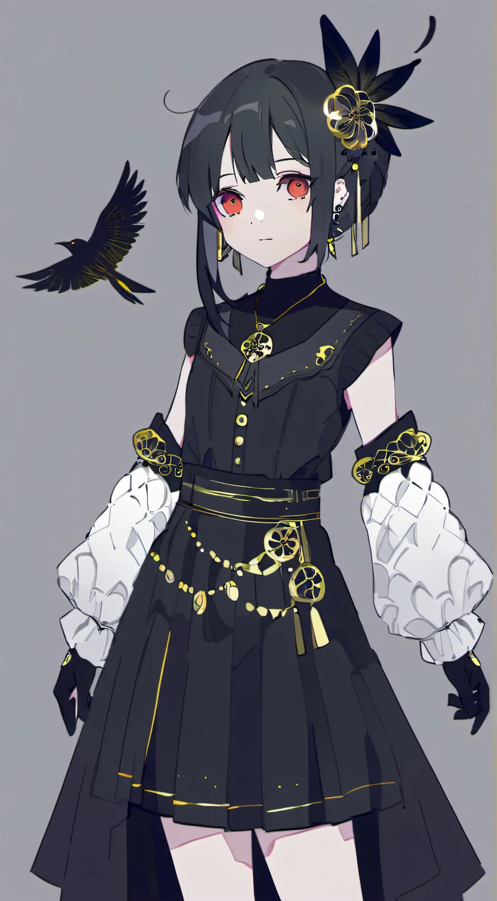 ai character: Crow background