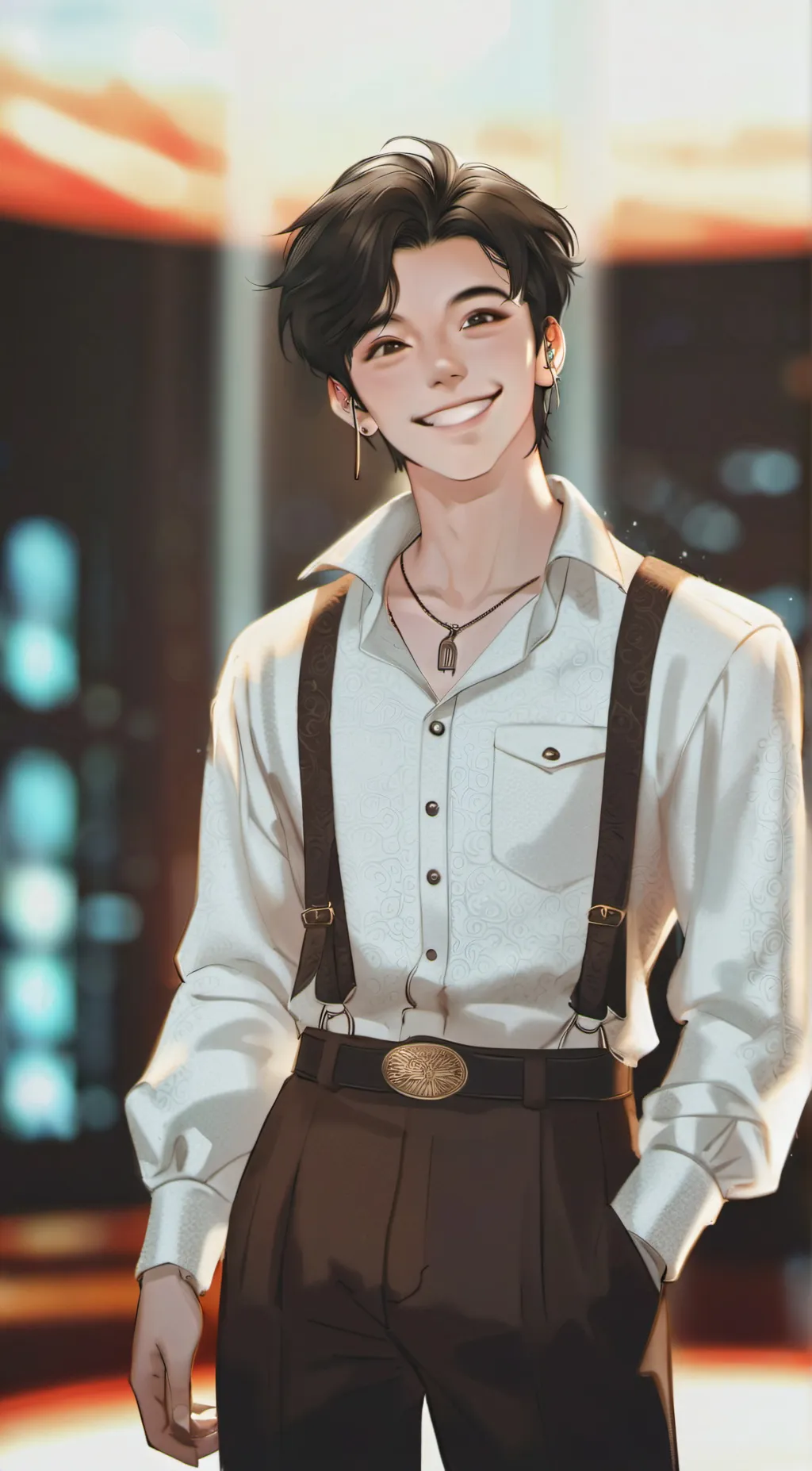 ai character: YaKi background