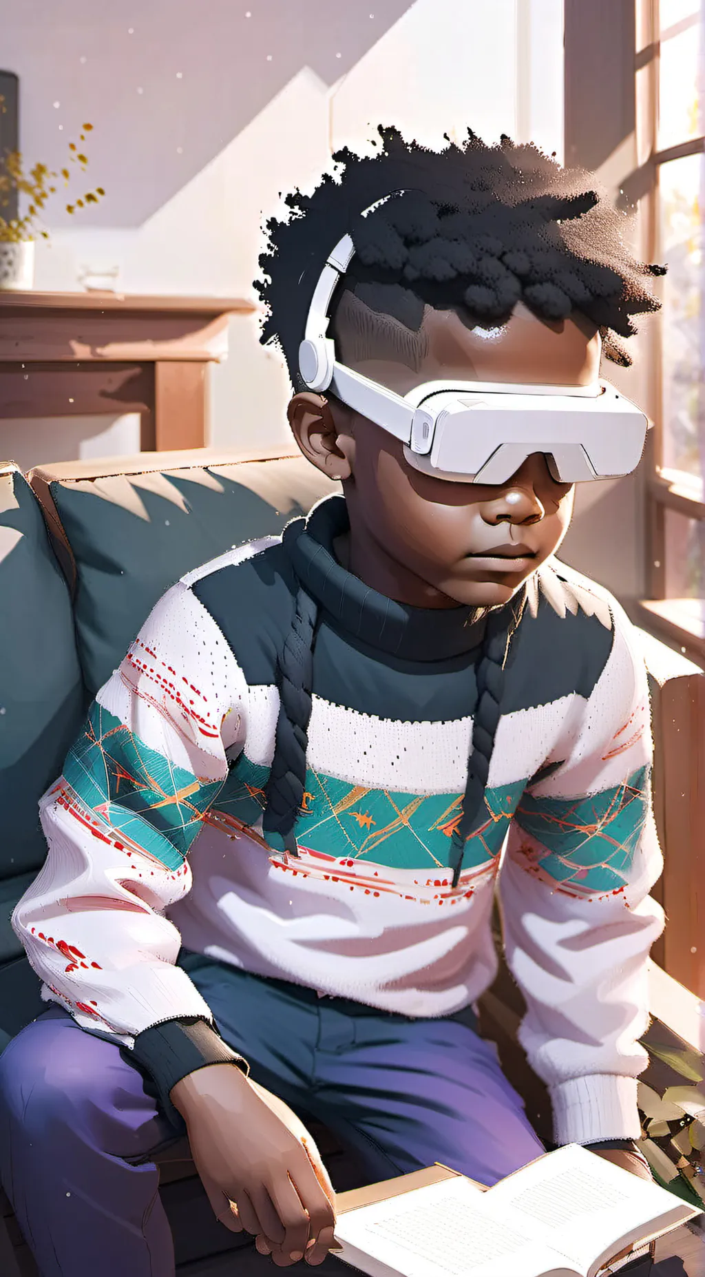 ai character: Maya background