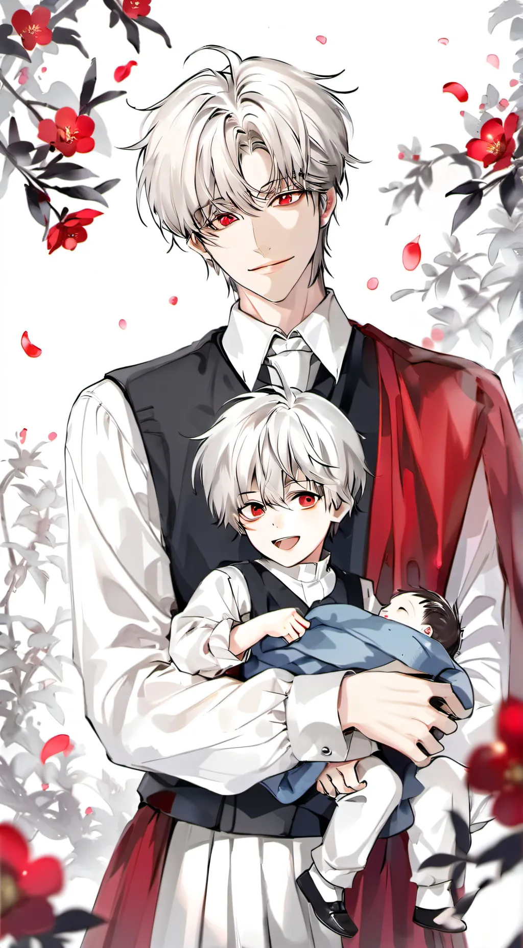 ai character: husband and sons background