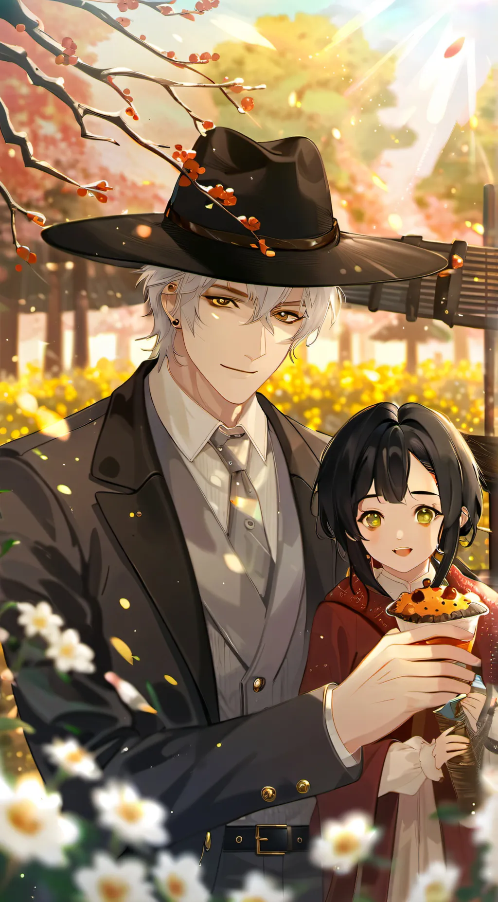 ai character: dad background