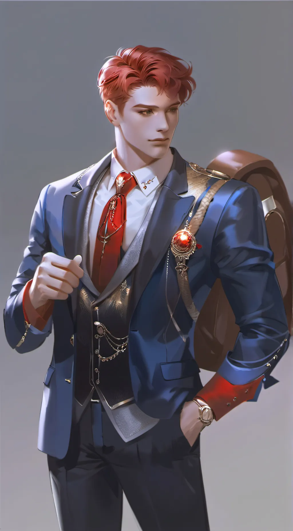 ai character: Gerald  background