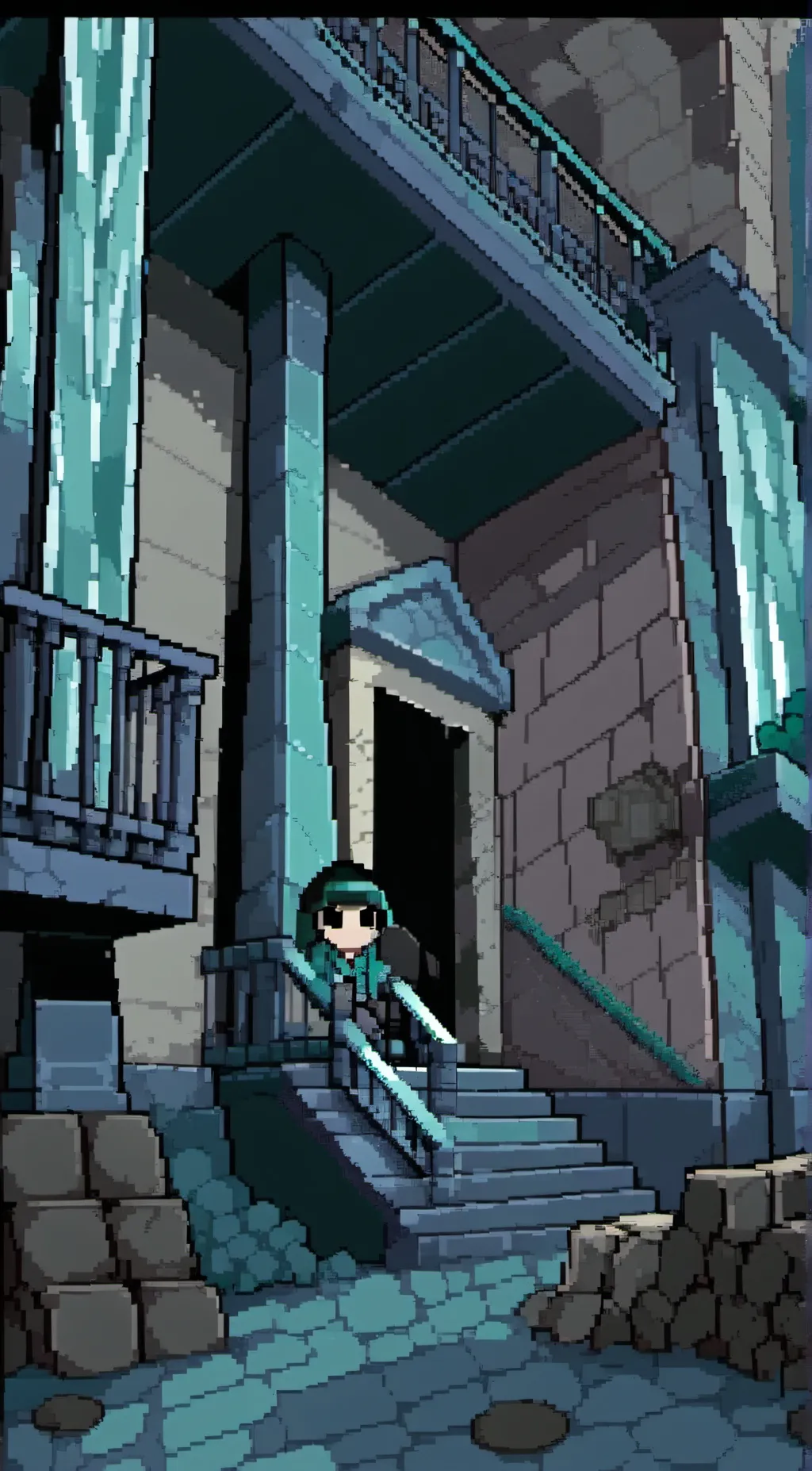 ai character: fire in the hole background