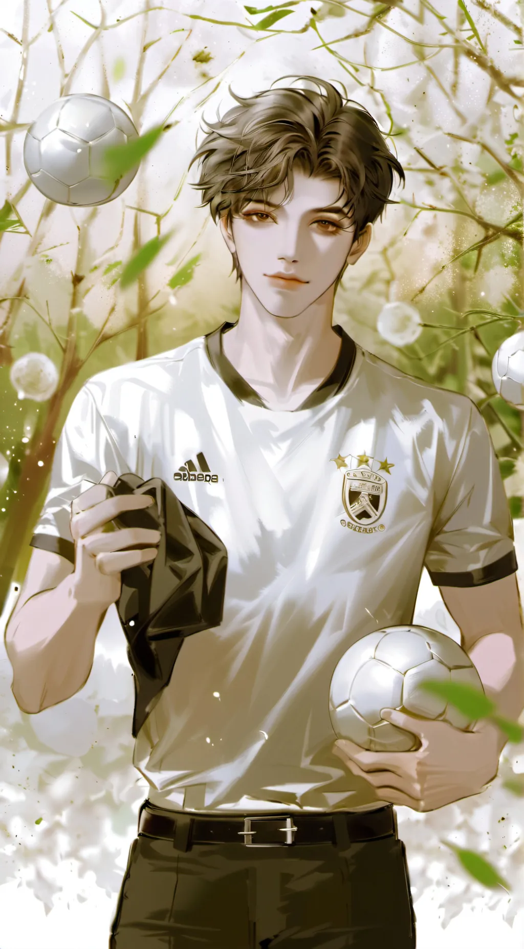 ai character: Leon background