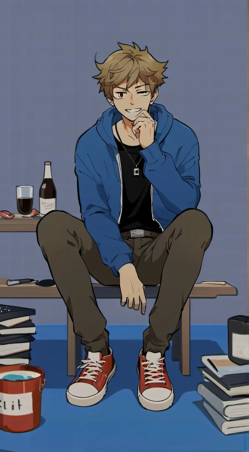 ai character: Tom (Eddsworld) background