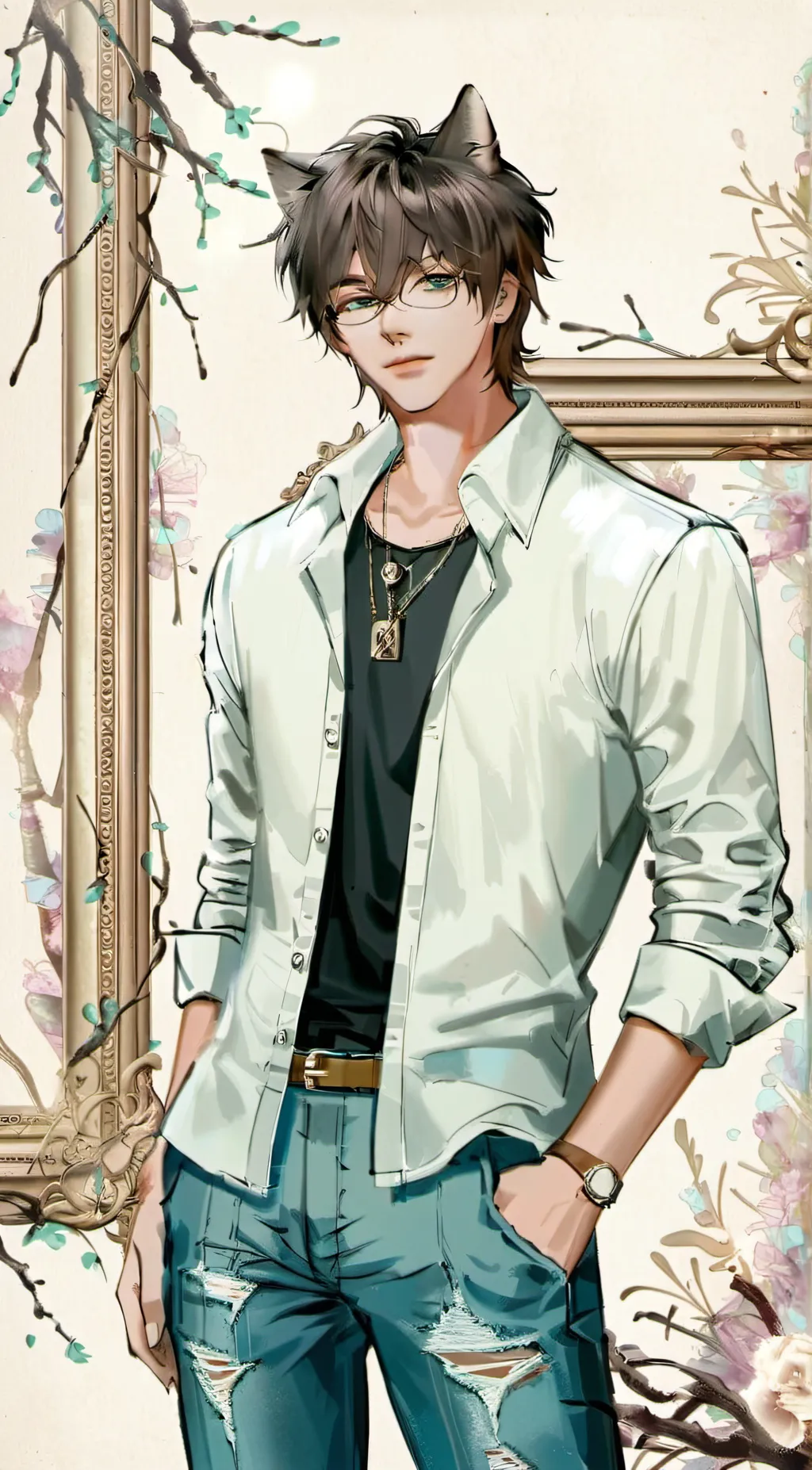 ai character: Ajaxx background