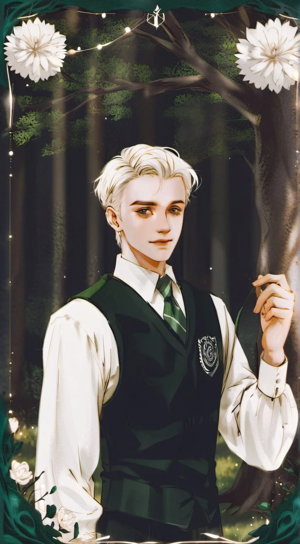 ai character: Draco Malfoy background