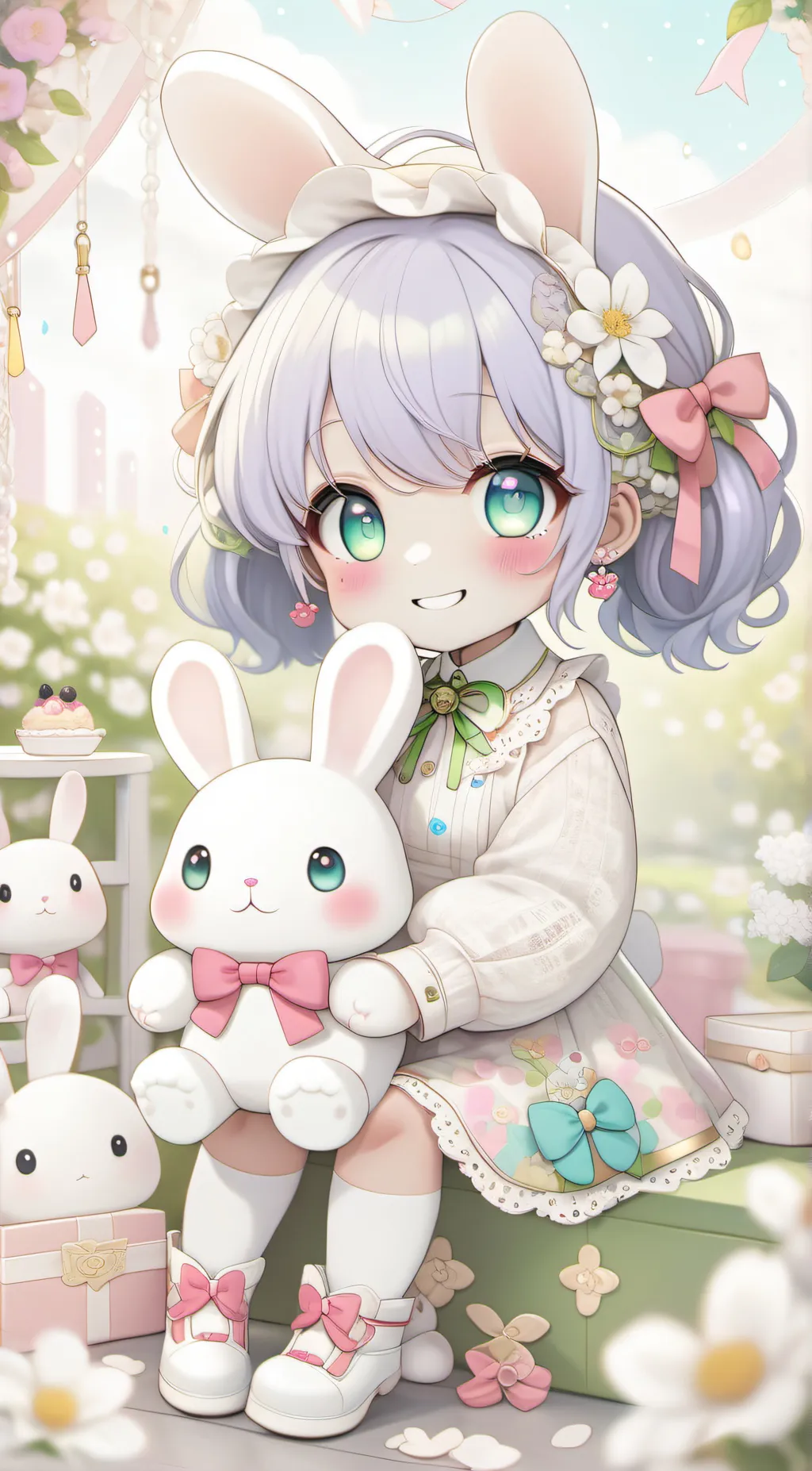 ai character: Bon background