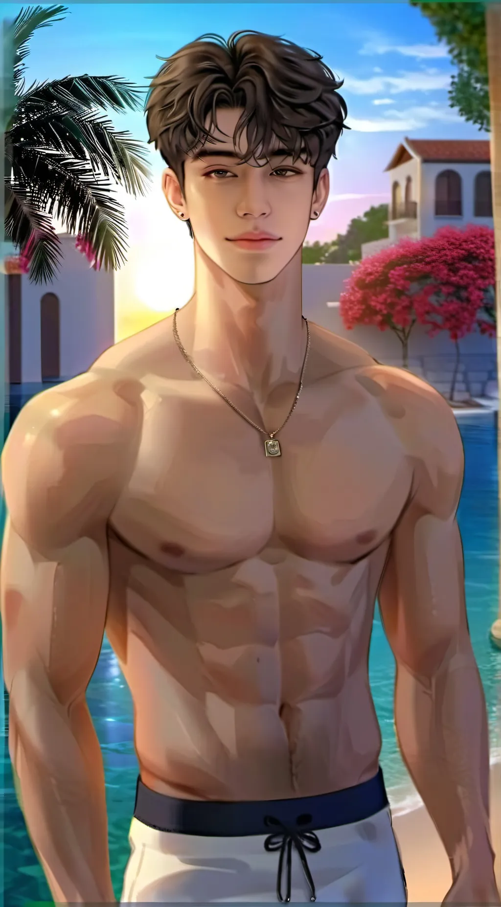 ai character: Louis background