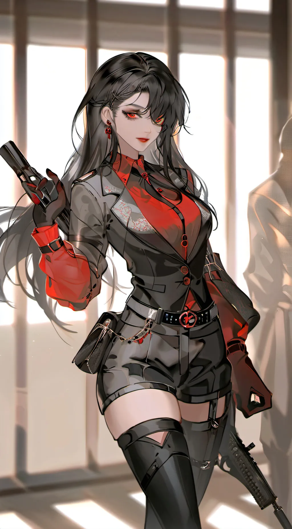 ai character: ivory background