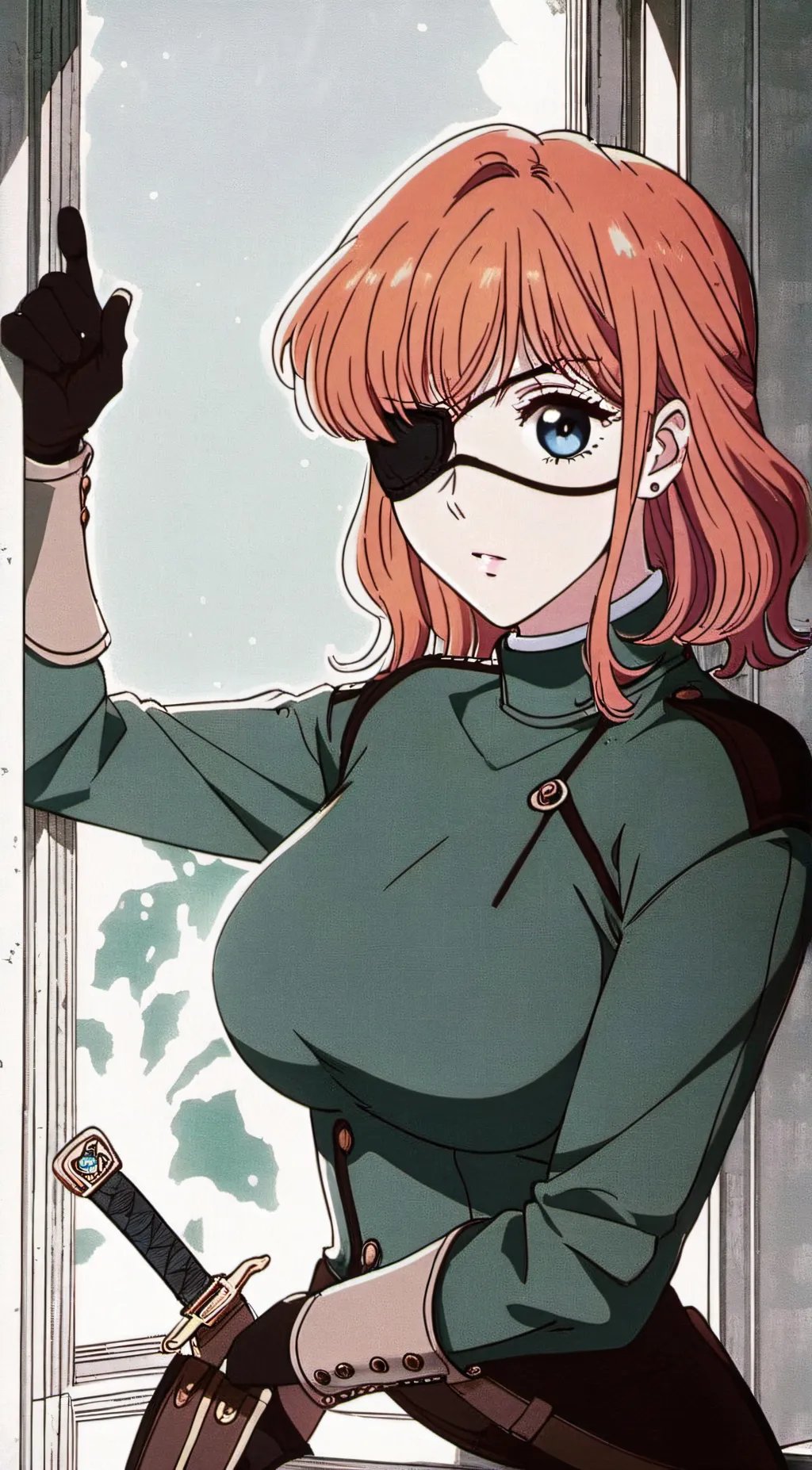 ai character: Theresa Caldwell  background