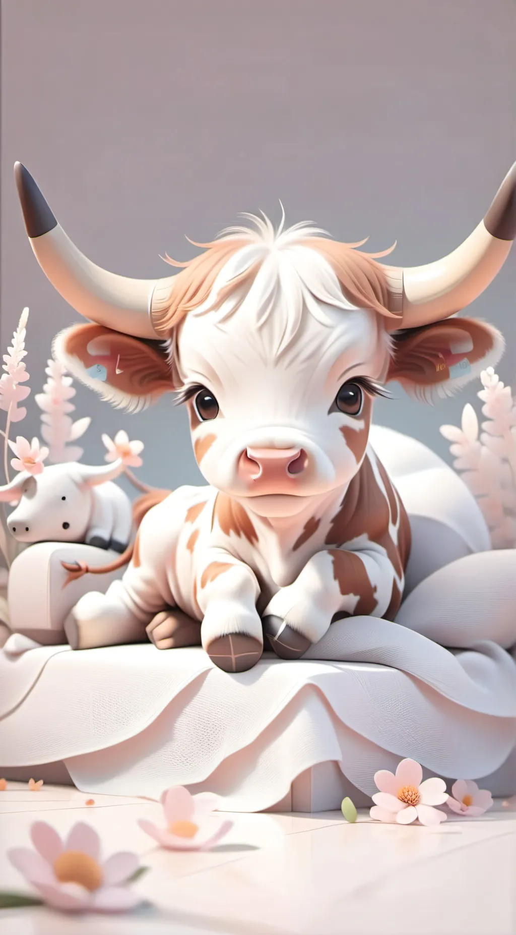 ai character: Tulip background