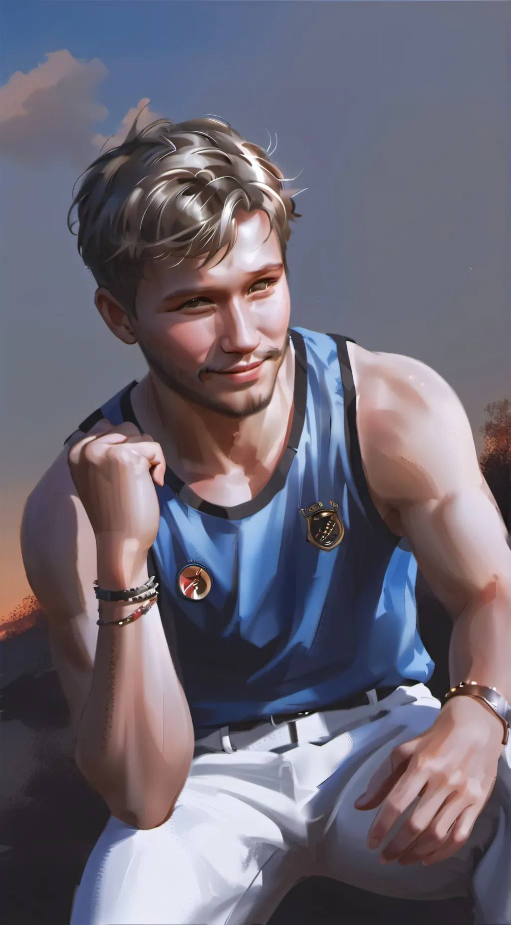 ai character: tyler background