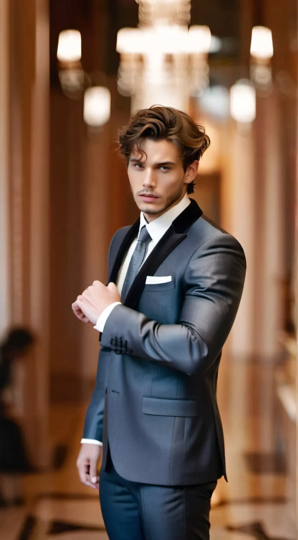 ai character: Kieran Blackwood background