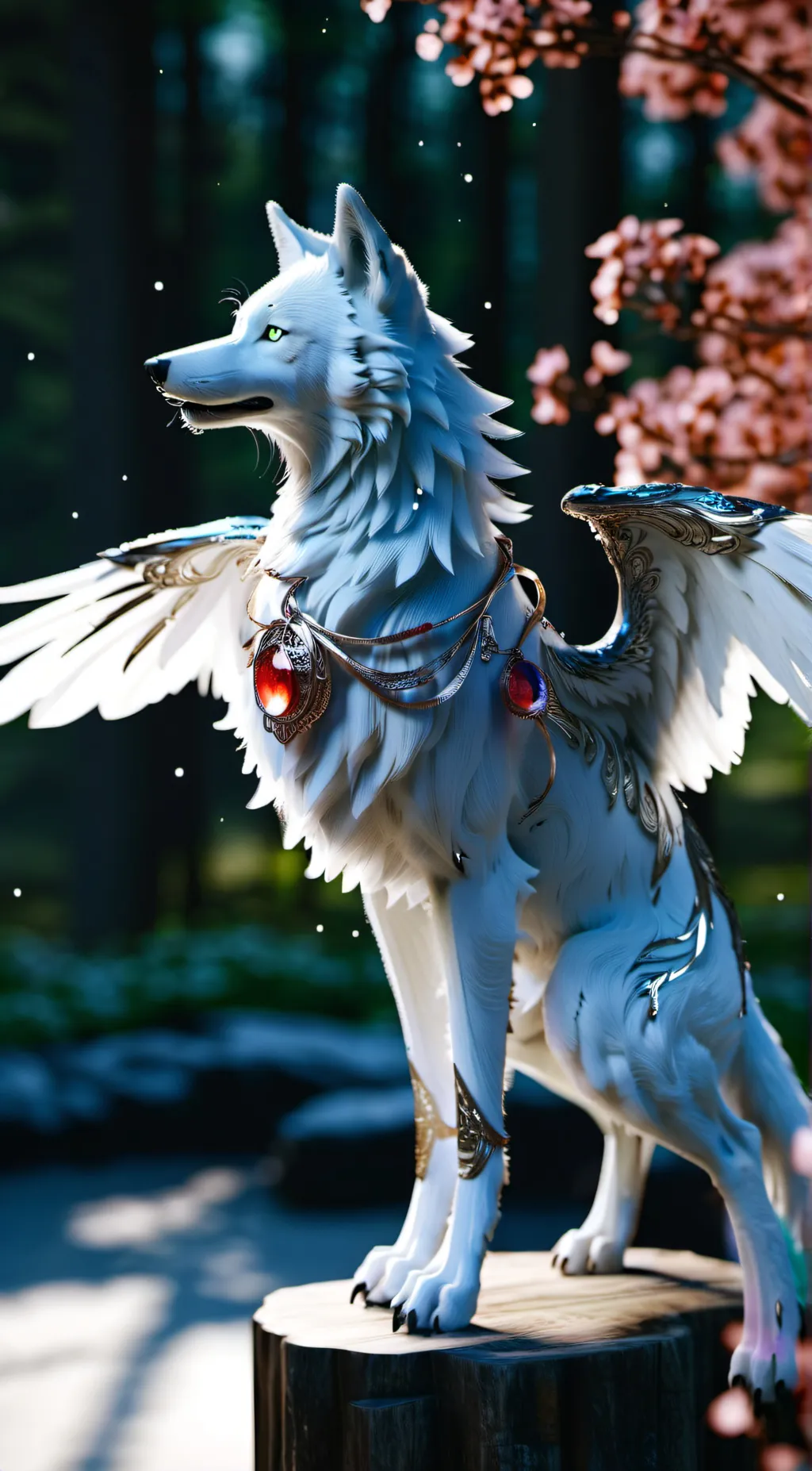 ai character: Fighting lab background