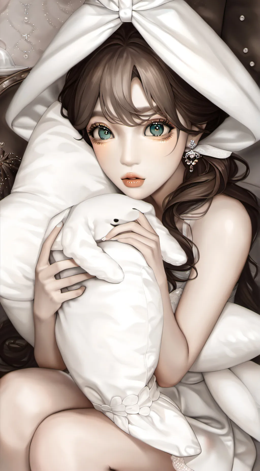 ai character: Paradise background