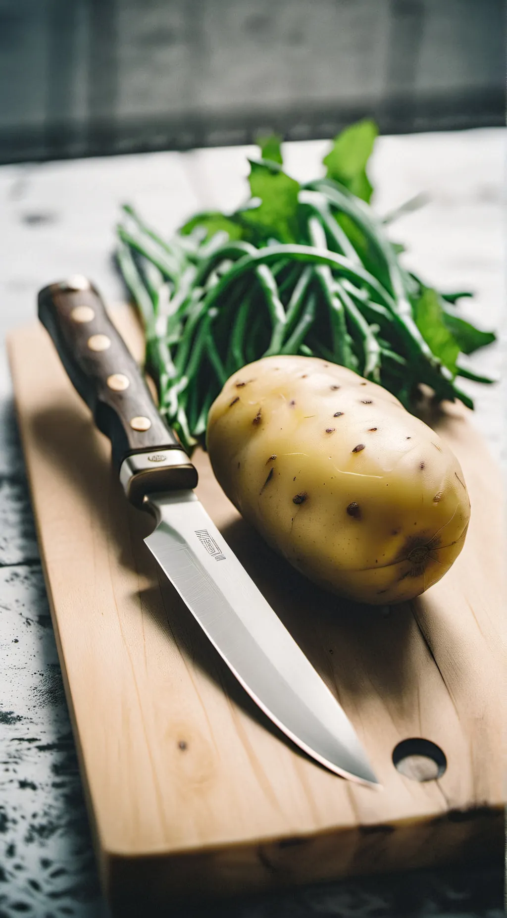 ai character: Potato background