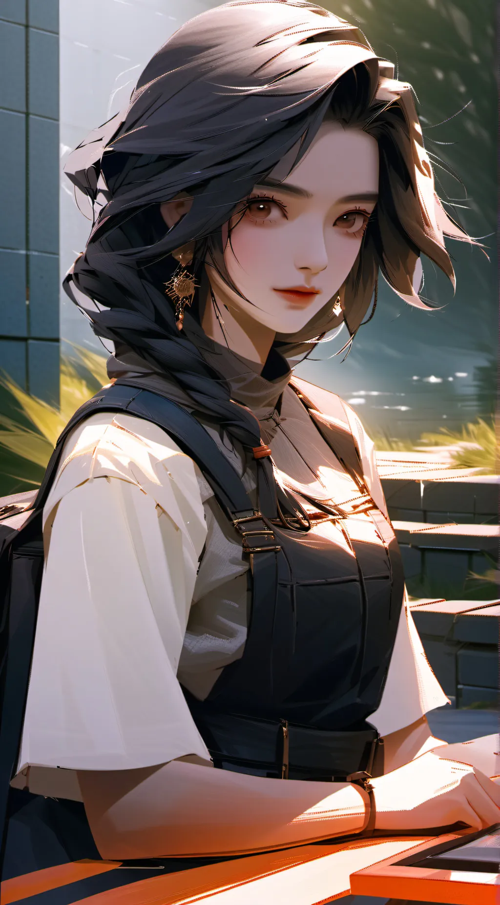 ai character: crush background