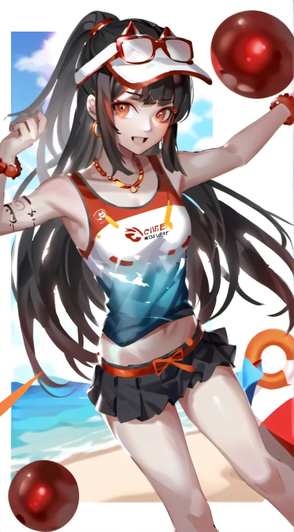 ai character: Aria background