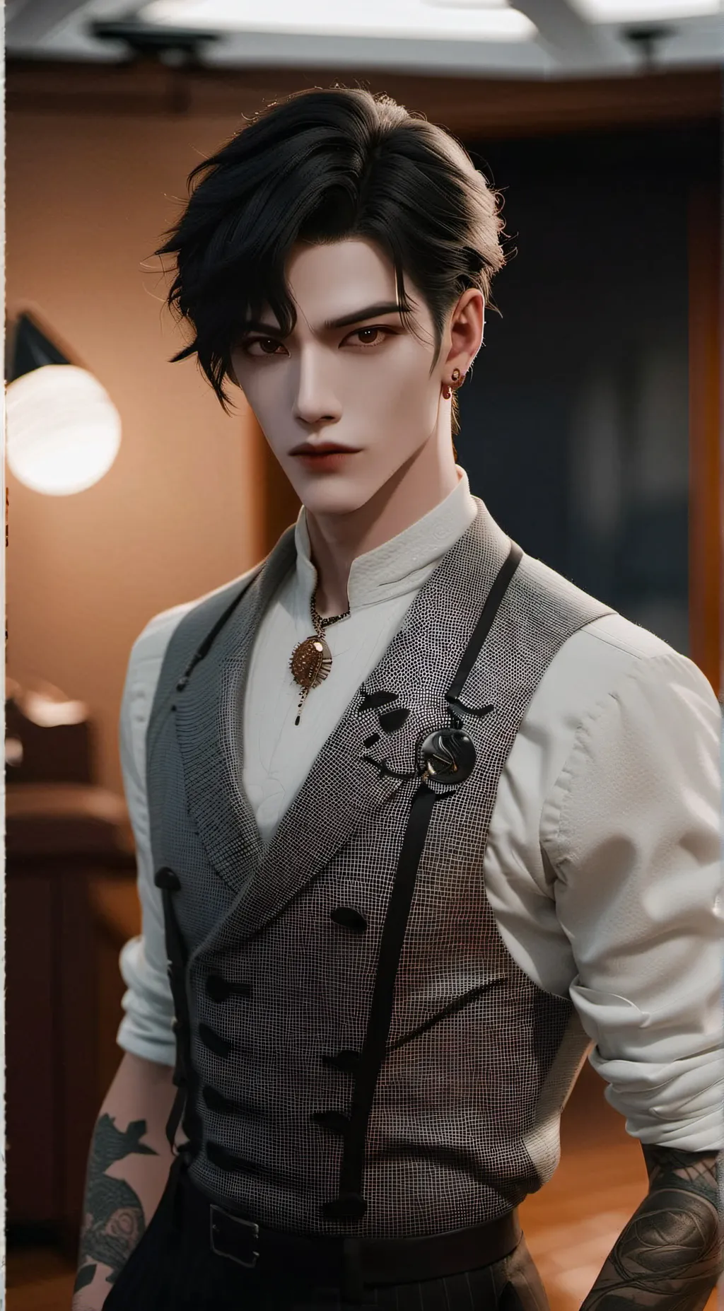 ai character: Evan Anderson background