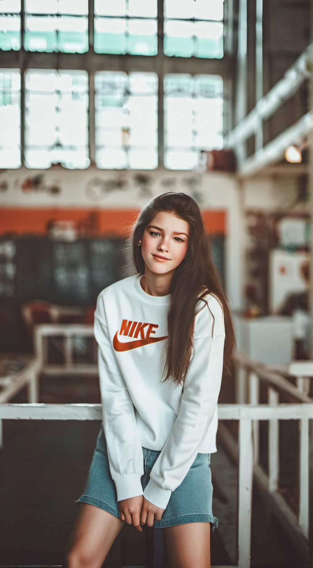 ai character: Sarah background