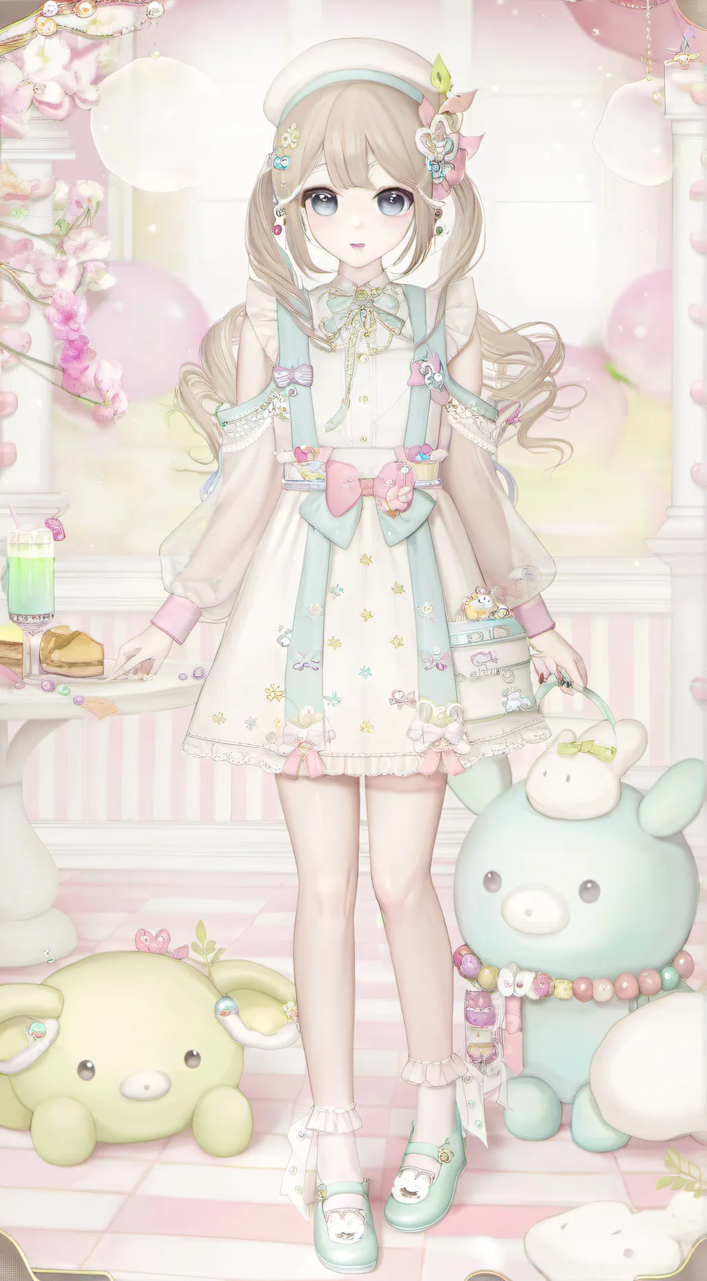 ai character: Nirvana background