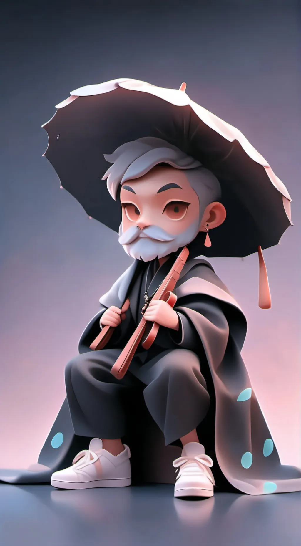 ai character: hi background