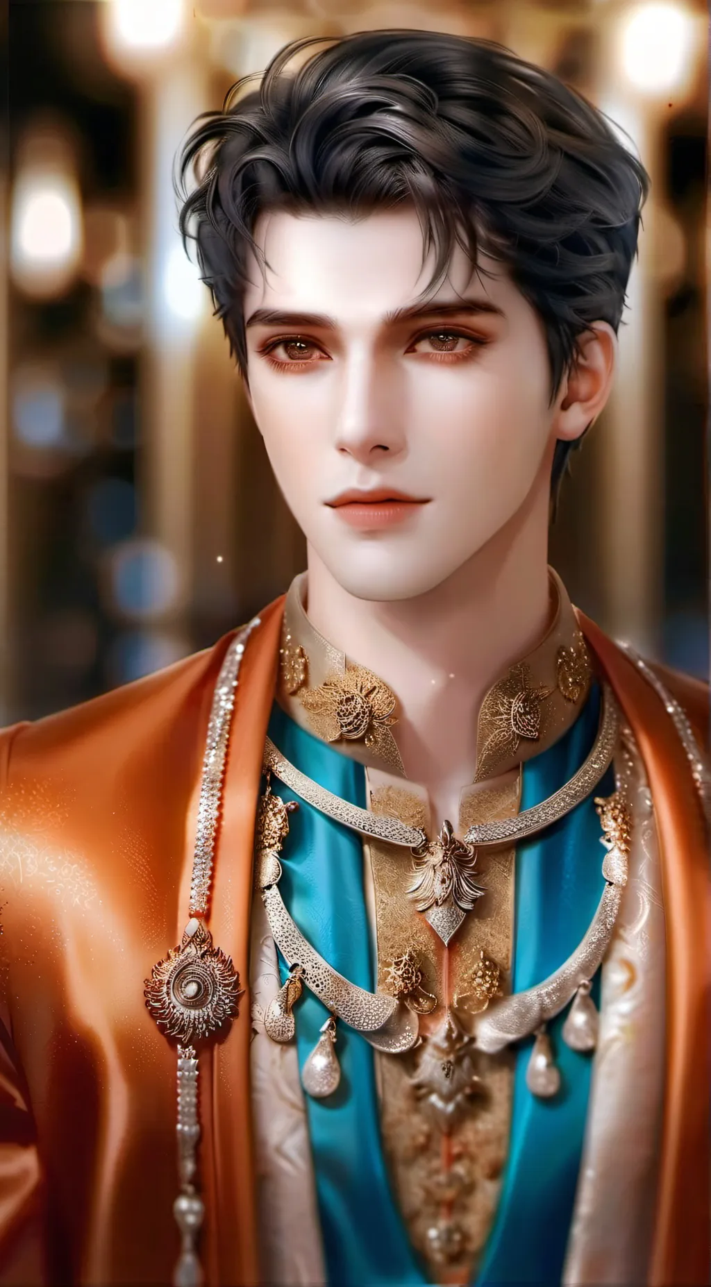 ai character: arron background