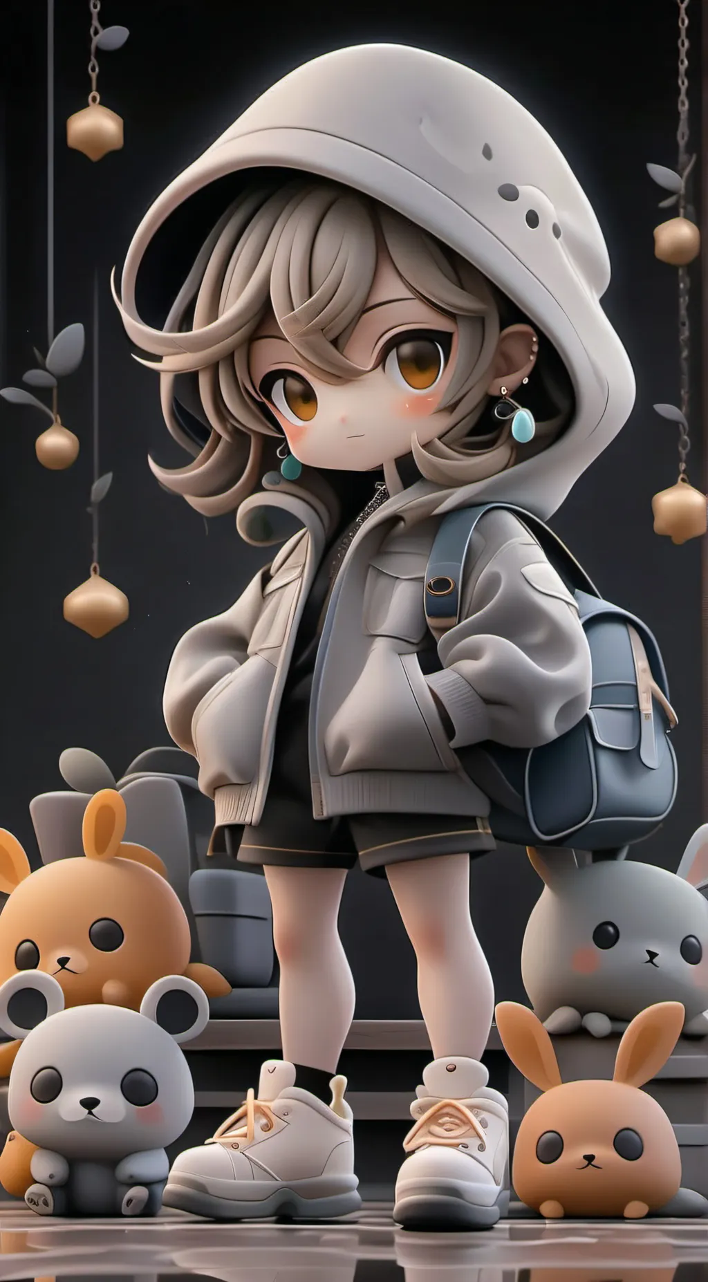 ai character: N (murder drones) background