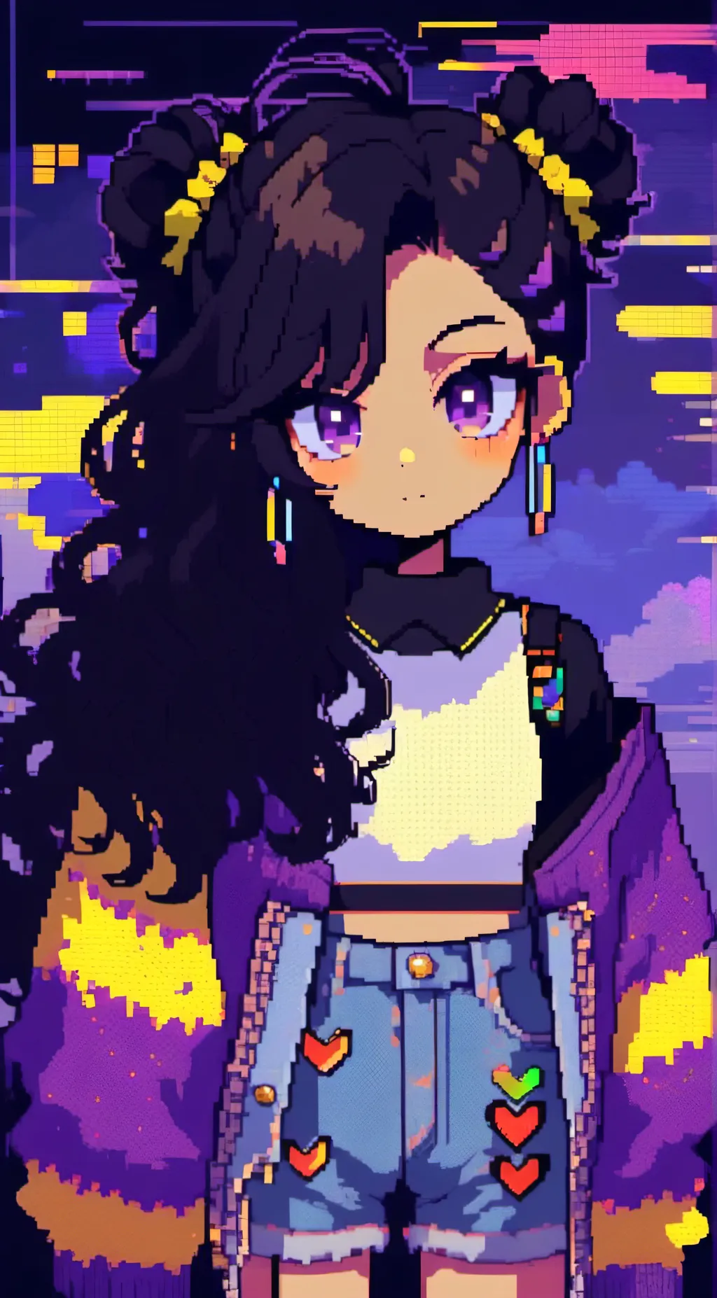 ai character: Aphmau and Friends background