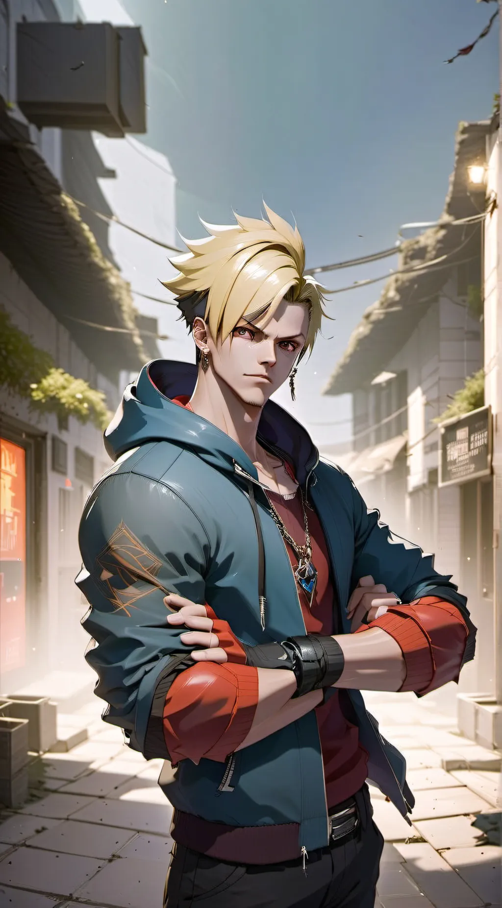 ai character: ED  background