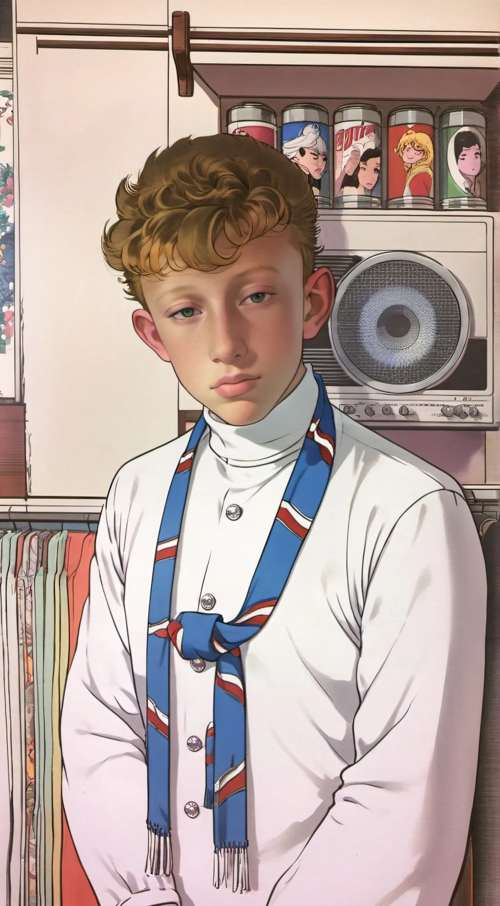 ai character: Liam  background