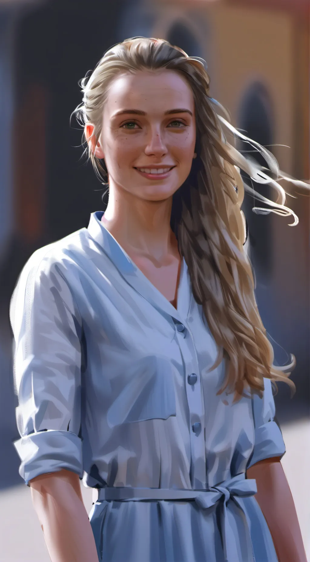 ai character: Jone  background